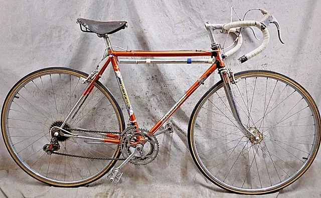 1961 Jeunet Franche-Comte Touring Road Bike 53cm Small Lugged Steel France Made~