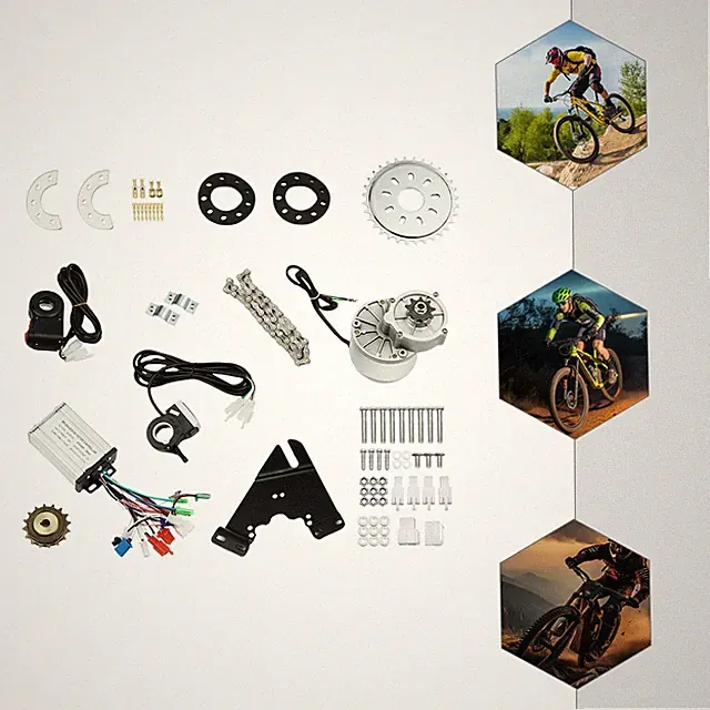 350W 36V Electric Bicycle Brushless?Motor E-Bike Conversion Kit Adjustable Speed