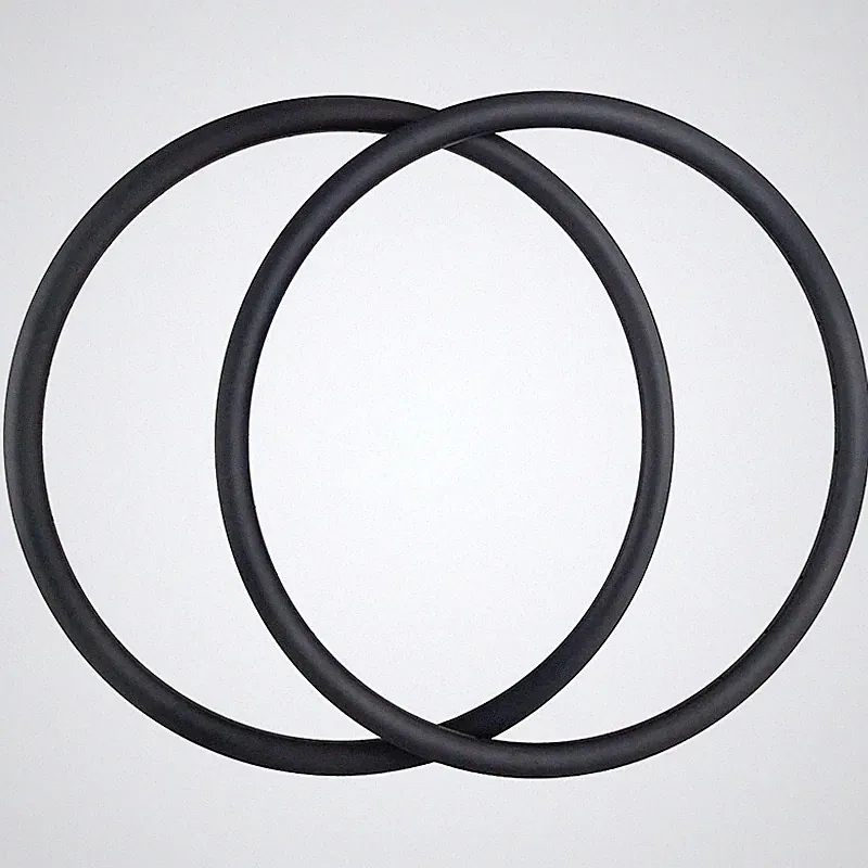 700C Gravel Bicycle Tubeless Carbon Rims 27*30mm UD 3K 12K Matte Glossy Rings