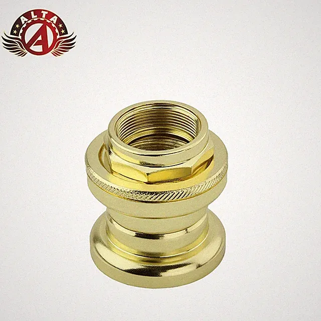 ALTA BMX Bicycle Threaded Steel Headset 1 Inch Gold 21.1x32.5x27mm Bike Set.