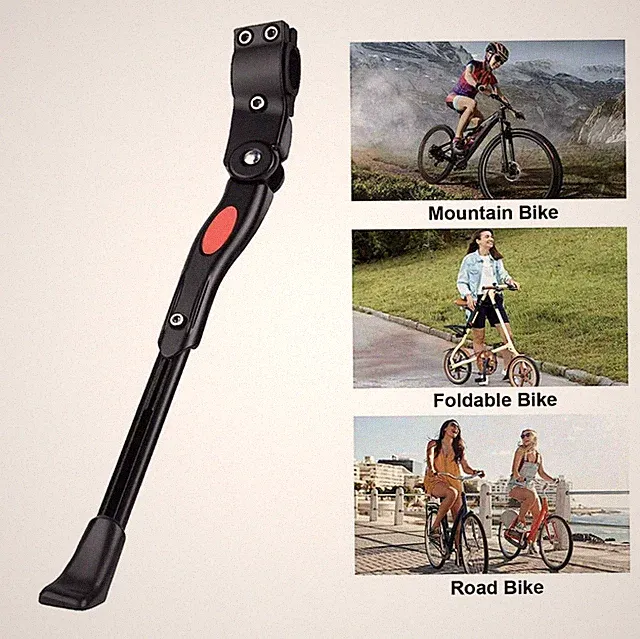Bike KICK STAND Bicycle UNIVERSAL Mountain MTB Road Adjustable Side 24"-27"