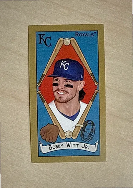 BOBBY WITT JR. - 2025 Topps T205 - CYCLE BACK #27 - KANSAS CITY ROYALS