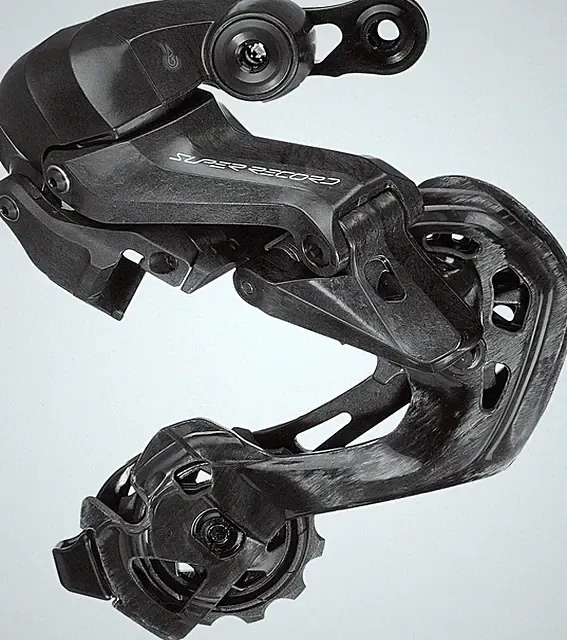 Campagnolo SUPER RECORD Wireless Rear Derailleur 12-Speed Medium Cage Carbon
