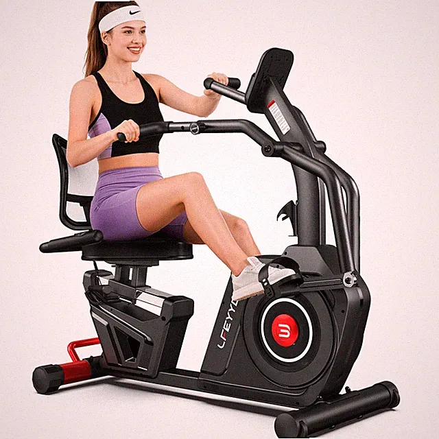 Home Recumbent Exercise Bike Stationary Bike Fitness Bicycle Workout Fullbody