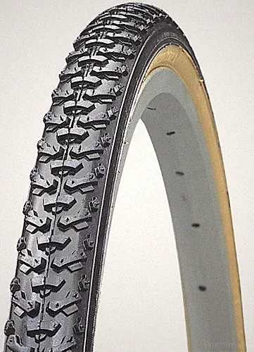 KENDA K161 CycloCross 27 x 1-3/8" Gum Wall Winter Bike Tire 27" Road Knobby