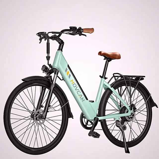 MOVCAN 26” Electric Bike 1000W 28MPH 48V 13Ah Mountain Commuting Ebike for Adult