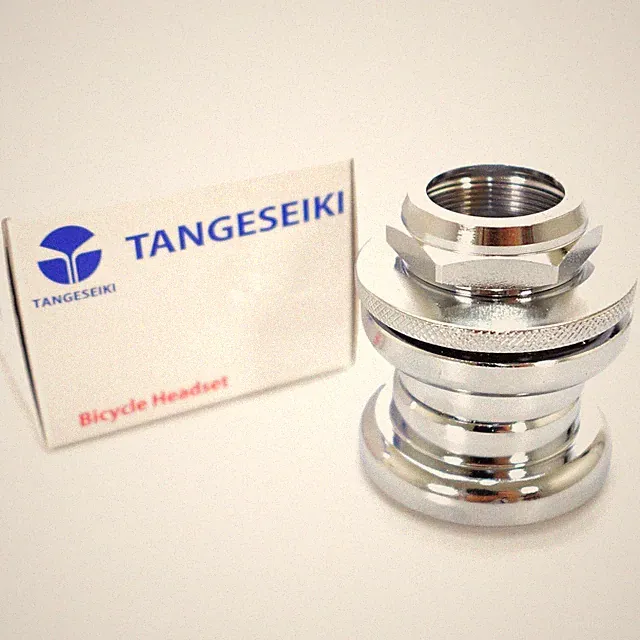 Tange AW-27 Old School BMX headset 1" threaded 32.7 cups 26.4mm Chrome Silver