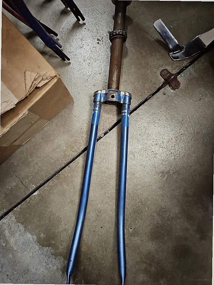 Vintage 27" Bicycle Fork 1" Threaded 60s 70s Cruiser Huffy Murray Western Flyer
