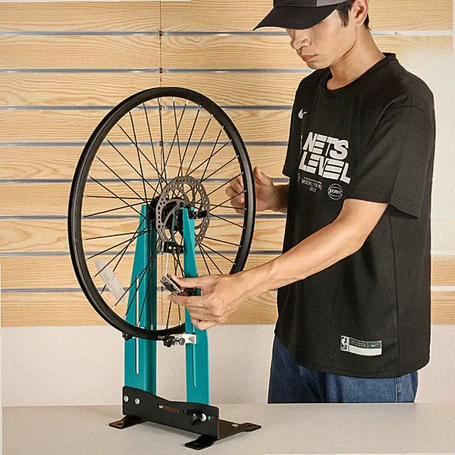 WEST BIKING Bicycle Rotors Wheel Truing Stand MTB Bike Road Wheel Repair Tool
